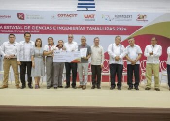 PREMIAN A GANADORES DE LA FERIA ESTATAL DE CIENCIA E INGENIERÍAS TAMAULIPAS 2024