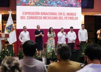 INAUGURAN SECRETARÍA DE DESARROLLO ENERGÉTICO Y WOODSIDE ENERGY LA EXPOSICIÓN BINACIONAL CULTURAL EN TAMAULIPAS