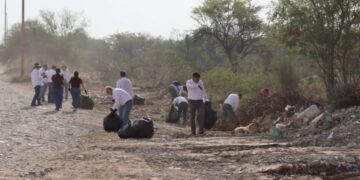 SE UNEN LAS Y LOS TAMAULIPECOS A JORNADA ESTATAL DE LIMPIEZA