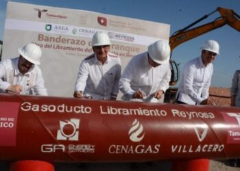 INICIA AMÉRICO CONSTRUCCIÓN DE GASODUCTO LIBRAMIENTO EN REYNOSA; TAMAULIPAS SE CONFIRMA COMO REFERENTE ENERGÉTICO