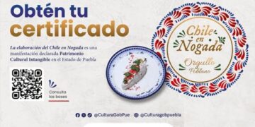 Emite gobierno de Puebla certificación “Chile en Nogada, Orgullo Poblano”