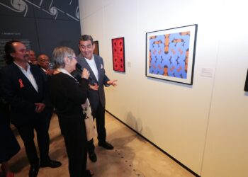 INAUGURA SERGIO SALOMÓN EXPOSICIÓN INTERNACIONAL “MONOCROMO. EVOCACIONES SOBRE EL BARROCO”