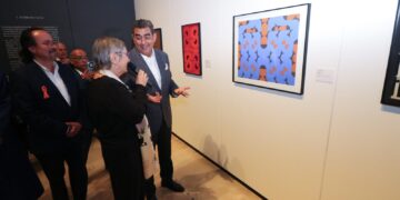 INAUGURA SERGIO SALOMÓN EXPOSICIÓN INTERNACIONAL “MONOCROMO. EVOCACIONES SOBRE EL BARROCO”