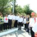Participa Américo Villarreal en simulacro durante el Día Nacional de Protección Civil