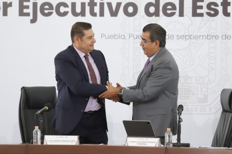INICIAN SERGIO SALOMÓN Y ALEJANDRO ARMENTA PROCESO DE TRANSICIÓN DEL PODER EJECUTIVO