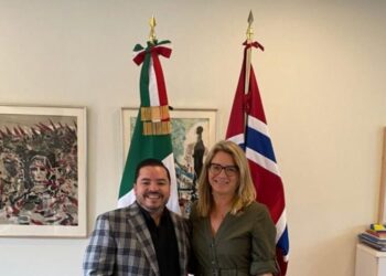 SEDENER estrecha acercamiento con la Embajada de Noruega en México