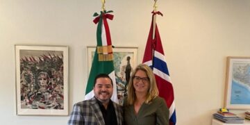 SEDENER estrecha acercamiento con la Embajada de Noruega en México