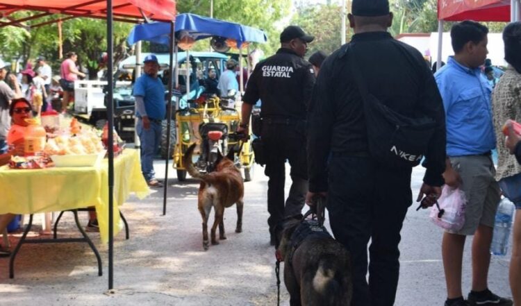 Guardia Estatal redobla vigilancia durante festejos patrios