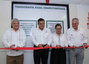 Entrega Américo tomógrafo al Hospital Infantil de Tamaulipas