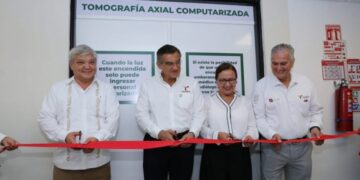 Entrega Américo tomógrafo al Hospital Infantil de Tamaulipas