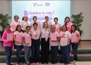 Continúa DIF Tamaulipas apoyando la lucha contra el cáncer de mama