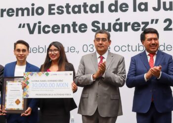 EN PUEBLA, JÓVENES CUENTAN CON RESPALDO DEL GOBIERNO ESTATAL PARA ALCANZAR OBJETIVOS: SERGIO SALOMÓN