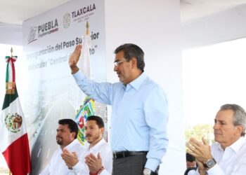 CUMPLE GOBIERNO DE SERGIO SALOMÓN CON MEJORAR MOVILIDAD EN ZONA METROPOLITANA