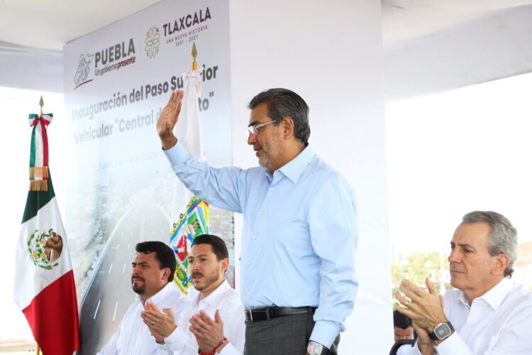 CUMPLE GOBIERNO DE SERGIO SALOMÓN CON MEJORAR MOVILIDAD EN ZONA METROPOLITANA