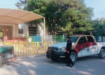 Realiza Guardia Estatal recorridos de seguridad en planteles de todos los niveles