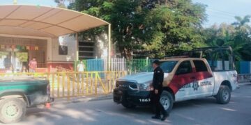 Realiza Guardia Estatal recorridos de seguridad en planteles de todos los niveles