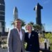 Visita gobernador Américo Villarreal empresa SpaceX en Texas
