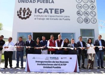 Para fomentar empleo y capacitación, Sergio Salomón inaugura Nueva Unidad del ICATEP