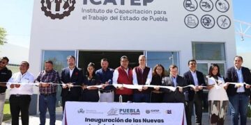 Para fomentar empleo y capacitación, Sergio Salomón inaugura Nueva Unidad del ICATEP
