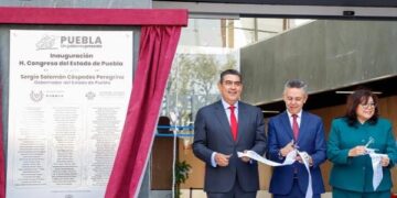 “ANTES PATRIA QUE PARTIDO”, PUEBLA CUENTA CON NUEVA SEDE DEL CONGRESO; REPRESENTA LA RECONCILIACIÓN Y UNIDAD: SERGIO SALOMÓN