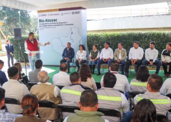 INICIAN SERGIO SALOMÓN Y ALEJANDRO ARMENTA PROYECTO QUE SENTARÁ BASES PARA RESCATE DEL ATOYAC
