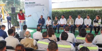 INICIAN SERGIO SALOMÓN Y ALEJANDRO ARMENTA PROYECTO QUE SENTARÁ BASES PARA RESCATE DEL ATOYAC