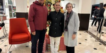 Llega presidenta Claudia Sheinbaum a Nuevo Laredo