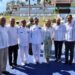 Asiste secretario general de Gobierno al 199 aniversario del “Día de la Armada de México” en la Primera Región Naval