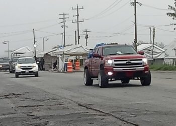 Guardia Estatal brinda seguridad a caravana de paisanos
