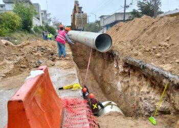 Rehabilita Obras Públicas red de agua potable en Ciudad Madero