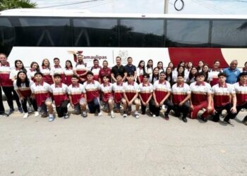 Delegaciones tamaulipecas viajan a Macro Regionales CONADE 2025