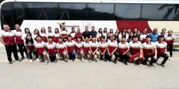 Delegaciones tamaulipecas viajan a Macro Regionales CONADE 2025