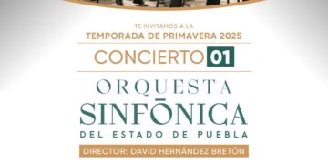Orquesta Sinfónica del Estado de Puebla iniciará conciertos de primavera