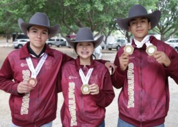 Arranca Tamaulipas con fuerza en el rodeo: tres oros y un bronce en Olimpiada Nacional CONADE 2025