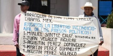 ONU exige liberar a cinco activistas indígenas detenidos en Chiapas por proceso irregular