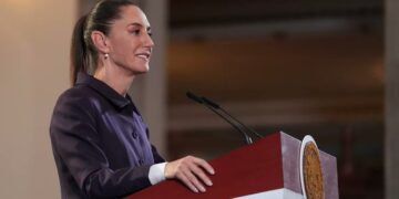 Sheinbaum reafirma apoyo a migrantes, anuncia viaje al G7 y presenta avances en seguridad