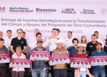 Entrega Gobernador Armenta 18 mdp en Obra Comunitaria y apoyos al campo en Tlachichuca