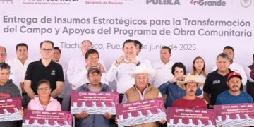 Entrega Gobernador Armenta 18 mdp en Obra Comunitaria y apoyos al campo en Tlachichuca