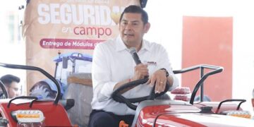 Puebla da seguridad al campo con maquinaria y riqueza comunitaria