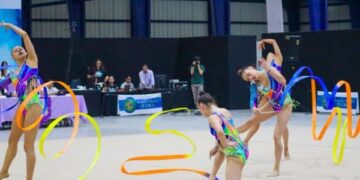 Selección mexicana femenil presente en VIII Copa Puebla de Gimnasia Rítmica