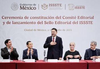 ISSSTE presenta su sello editorial para divulgar conocimiento en salud y bienestar