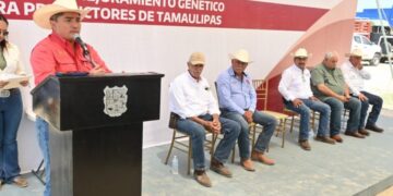 Llevan Programa de Mejoramiento Genético al municipio de Méndez