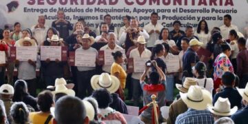 Fortalece Armenta Seguridad para el Campo en microrregión de Zacapoaxtla