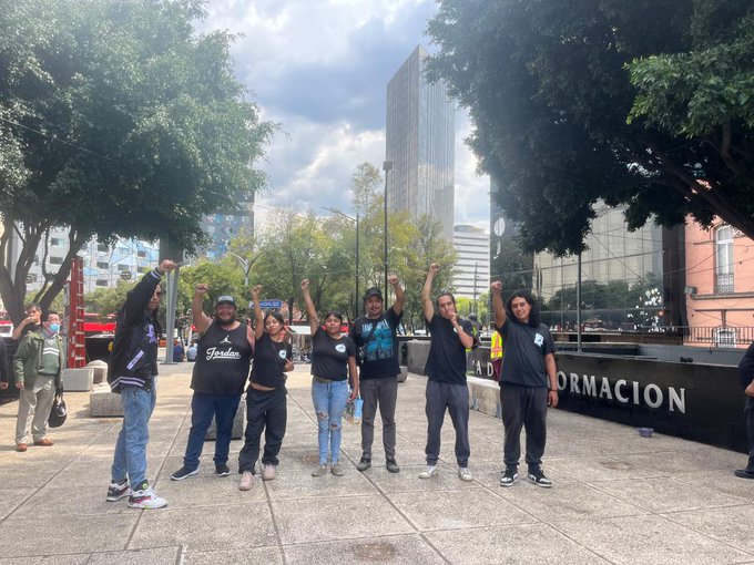 CDMX limpia Plaza de la Información y reubica puntos de consumo de cannabis