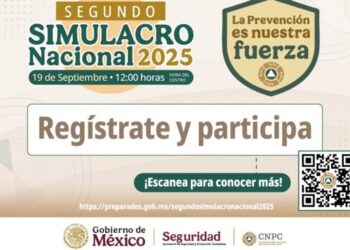 Convoca Protección Civil Tamaulipas a sumarse al Simulacro Nacional 2025