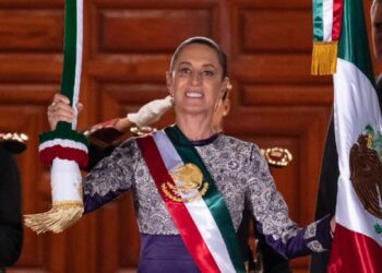 Claudia Sheinbaum hace historia en su primer Grito de Independencia