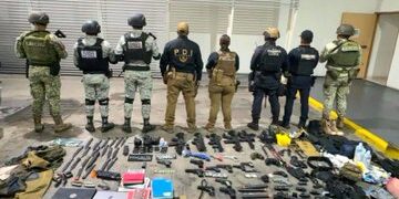Desmantelan campamento clandestino en Michoacán; 38 detenidos ligados al CJNG
