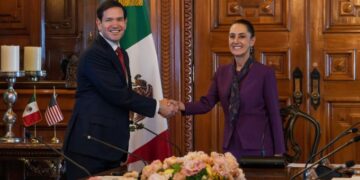 Sheinbaum y Rubio consolidan cooperación en seguridad; crean grupo de alto nivel México–EE. UU.