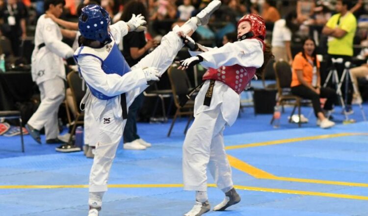 Continúan jornadas del Festival Nacional de Taekwondo en Tamaulipas