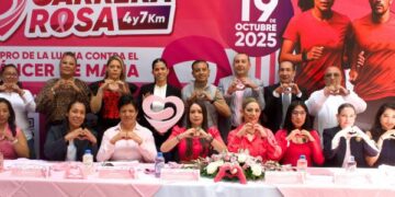 Carrera Rosa 2025, en apoyo a lucha contra el cáncer de mama